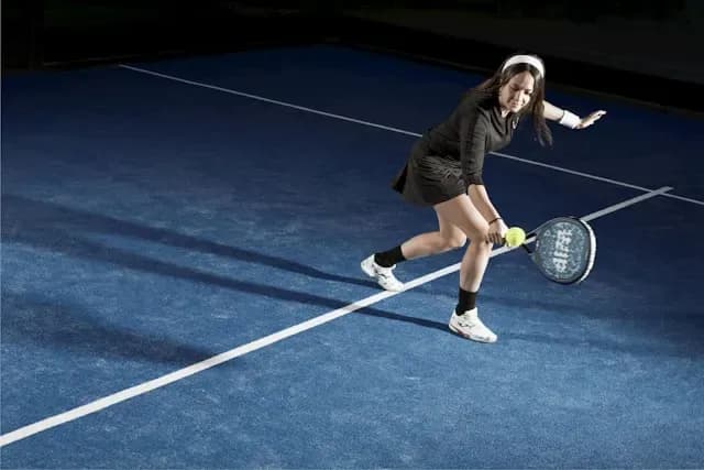 Padel játék közben - West Padel